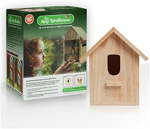 Spy Birdhouse – Two Way Bird House Windows for Houses & Bird Nest Outdoor – Bird House Kit for Children to Build, Window Bird Nesting Box See Through Bird House Window Nest – Wooden Houses for Crafts. post thumbnail image