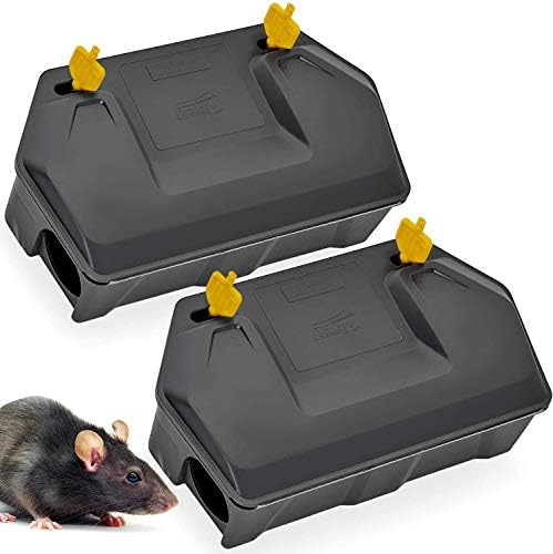 Rat Bait Station 2 Pack – Rodent Bait Station with Key Eliminates Rats Fast. Keeps Children and Pets Safe Indoor Outdoor (2 Pack) (Bait not Included) post thumbnail image