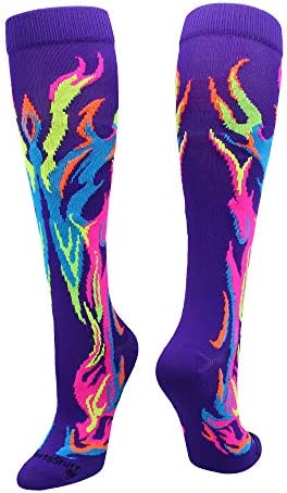 MadSportsStuff Softball Socks with Flames – for Girls or Boys Women or Men post thumbnail image