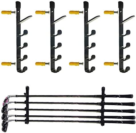 Golf Club Display Shelf Golf Driver Racks, Horizontal Golf Club Wall Mount Bracket Storage, Golf Putter Stand, Golf Club Organizers Shelf, Golf Club Display Cases Bracket – Holds up to 10 Golf Clubs post thumbnail image