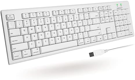 Macally Full-Size USB Wired Keyboard for Mac Mini/Pro, iMac Desktop Computer, MacBook Pro/Air Desktop w/ 16 Compatible Apple Keyboard with Numeric Keypad, Rubber Domed Keycaps – Spill Proof post thumbnail image