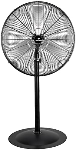 Tornado – 30 Inch Commercial Industrial 3 Aluminum Blade Stationary Pedestal Oscillating Fan, High Velocity 8500 CFM, UL Safety Listed, 3 Years Warranty post thumbnail image