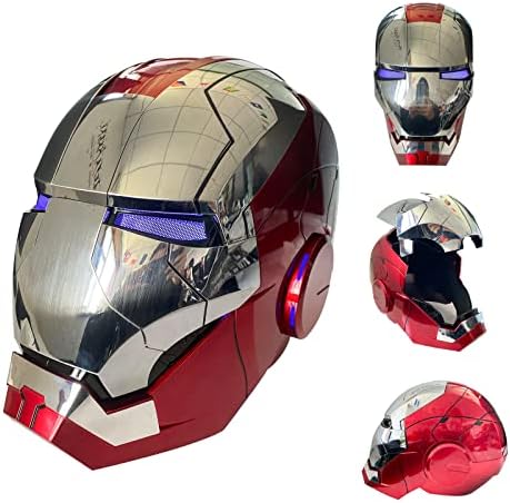 MK5 iro𝐧 Ma𝐧 helmet electronic open/close, The upgraded model has an ear lamp， 1: 1 Wearable English Voice Control Helmet material ABS,Panel for Superhero Fans​ post thumbnail image