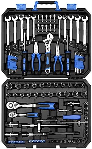 DEKOPRO 118 Piece Tool Kit Professional Auto Repair Tool Set Combination Package Socket Wrench with Most Useful Mechanics Tools post thumbnail image