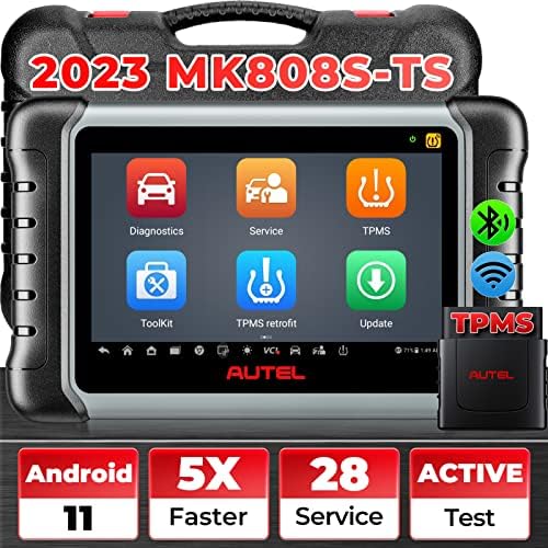 Autel MaxiCOM MK808S-TS Bidirectional Scanner: 2023 All-in-one TPMS Tool of MaxiCheck MX808S-TS, MP808TS, TS608, MK808 with TPMS Programming Relearn, 28 Service, Active Test, Android 11, FCA Autoauth post thumbnail image