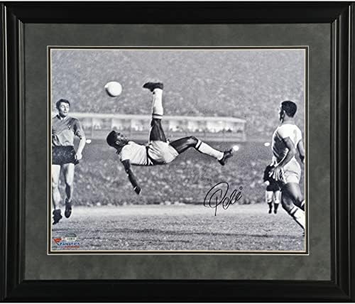 Pele Brazil Framed Autographed 16″ x 20″ Bicycle Kick Photograph – Suede Matting – Autographed Soccer Photos post thumbnail image