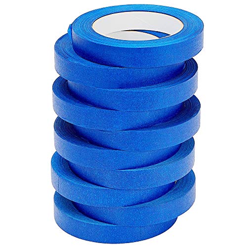 Lichamp 10 Pack Blue Painters Tape 3/4 inch, Blue Masking Tape Bulk Multi Pack, 0.75 inch x 55 Yards x 10 Rolls (550 Total Yards) post thumbnail image