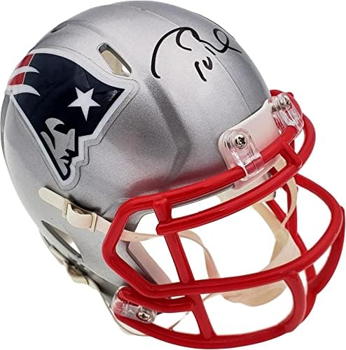 Tom Brady Autographed New England Patriots Replica Speed Mini Helmet Fanatics Stock #193988 – Autographed NFL Mini Helmets post thumbnail image