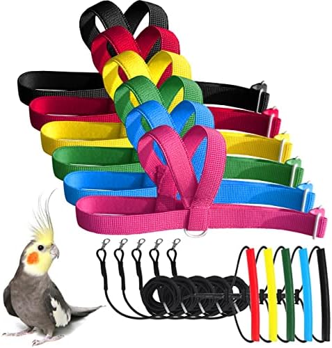 VANFAVORI Adjustable Bird Harness with 80 Inch Leash, Outdoor Flying Training Rope Kit for Bird Parrots S Size Weight 75-110 Grams, One Piece(Colors May Vary) post thumbnail image