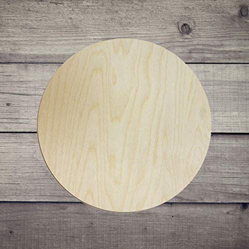 Pack of 5 Maple Wooden Circles for crafts 4″,5″,7″,10″,12″ and wood circles 18 inch Value Pack Available. Unfinished Blank Rounds Wooden Cutouts for Crafts, Door Hanger, or Wood Burning post thumbnail image