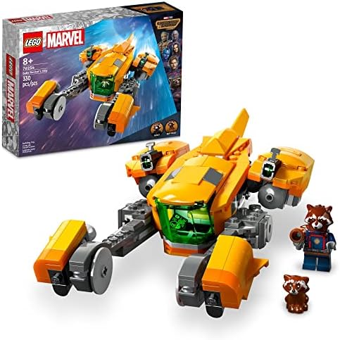 LEGO Marvel Baby Rocket’s Ship 76254 Buildable Spaceship Toy from Guardians of the Galaxy 3 Featuring Rocket Raccoon and Baby Rocket Minifigures, Collectible Super Hero Toy Gift for Kids Ages 8 and up post thumbnail image