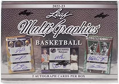 2022/23 Leaf Multigraphics Basketball Hobby Box 2 Autograph Cards Per Box post thumbnail image