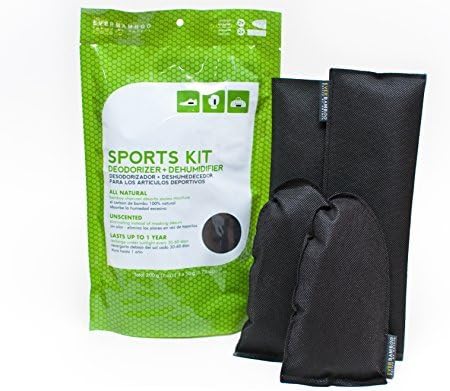 Ever Bamboo Sports Kit Deodorizer Bag Set w/Natural Bamboo Charcoal post thumbnail image