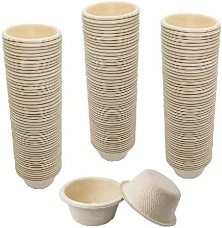 MRTIOO 1oz Crested Gecko Food and Water Feeding Cups Biodegradable, Reptile Feeder Bowls, for Lizard and Other Small Pet Ledge Accessories Supplies 100 pcs – H post thumbnail image