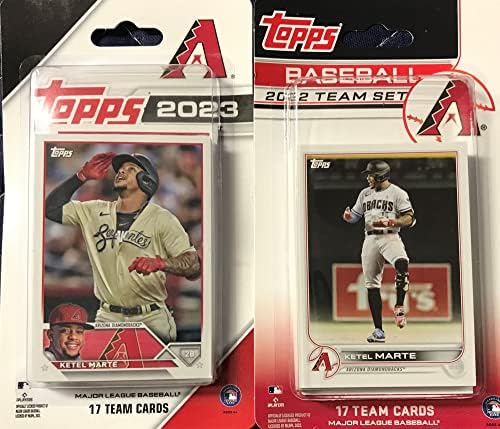 Arizona Diamondbacks Topps Factory Sealed Team Set GIFT LOT Including the 2023 and 2022 Limited Edition 17 Card Sets for 34 EXCLUSIVE Diamondbacks Cards post thumbnail image