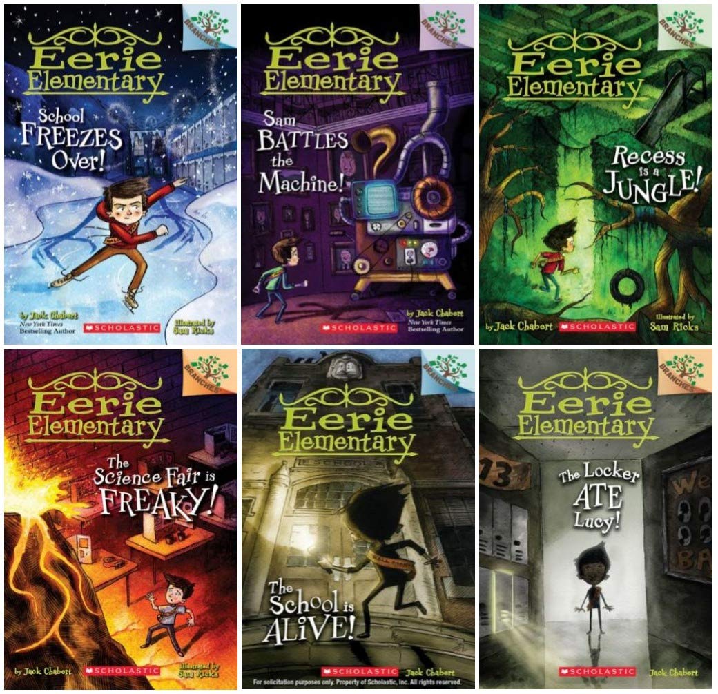 Eerie Elementary Set of 6 Paperback Books post thumbnail image