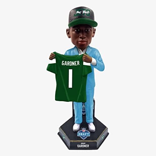 Ahmad Gardner New York Jets 2022 Draft Pick No. 4 Bobblehead NFL Football post thumbnail image