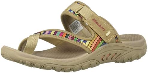 Skechers Women’s Reggae-Mad Swag-Toe Thong Woven Sandal post thumbnail image