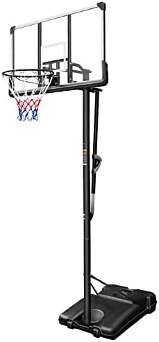 Sports God Portable Basketball Hoop Goal System Adjustable Backboard and Wheels for Kids/Adults Indoor Outdoor post thumbnail image