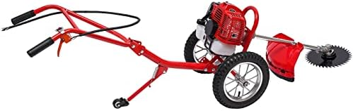 49CC Gas Powered Hand Push Lawn Mower, 2-Stroke Gasoline Engine Grass Trimmer Lawn Mower with Single-Cylinder 6500-7000r/Min Grass Cutter/Ships in The USA post thumbnail image