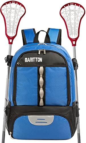 MARITTON Lacrosse Bag Backpack – Lacrosse Backpack Holds All Lacrosse or Field Hockey Equipment – Two Stick Holders and Separate Cleats Shoe Compartment. post thumbnail image