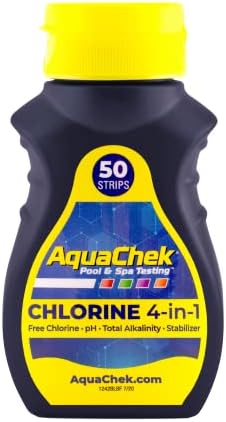 AquaChek Yellow 4-Way Pool and Spa Test Strips – 50 Yellow Test Strips – Swimming Pool Test Strips For pH, Free Chlorine, Total Alkalinity, and Cyanuric Acid – Quick and Accurate Results – Testing Kit post thumbnail image