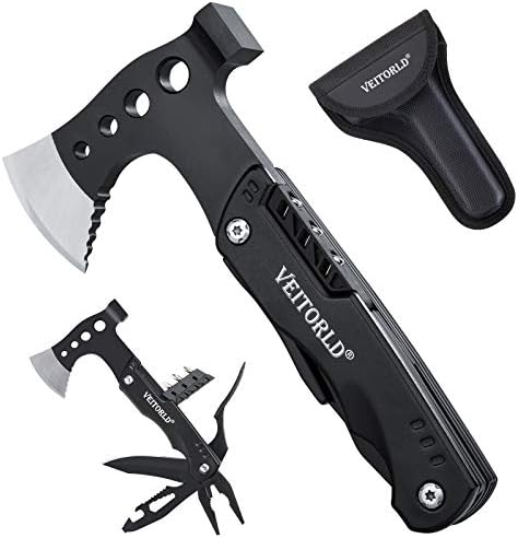 VEITORLD Multitool Axe Hammer Camping Accessories, Gifts for Men Dad Husband from Daughter Son, Father’s Day, Survival Gear and Equipment, Unique Hunting Fishing Gift Ideas for Him Boyfriend Grandpa post thumbnail image