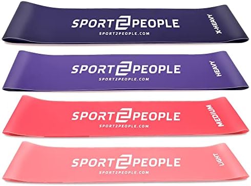 sport2people Exercise Resistance Loop Bands for Booty Building with 2 Workout E-Books for Strength Training and Physical Therapy – Fitness Loops for Hips and Leg post thumbnail image