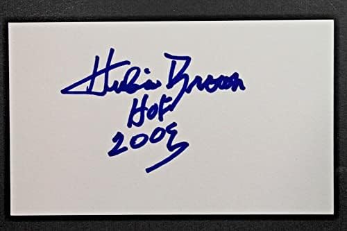 Hubie Brown NBA Commentator Knicks Coach HOF Autographed 3×5 Index Card Signed post thumbnail image