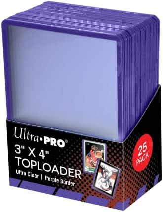 Ultra PRO – 3×4 Purple Border Toploaders 25ct. – Top Loaders for Cards with Card Sleeves, Protect Baseball Cards, Sorts Cards & Collectible Trading Cards, Pairs Well with Ultra PRO Card Sleeves post thumbnail image