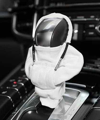 ESEWALAS Fashionable Sweater Design Car Gear Shift Cover,Gear Stick Cover,Universal Fit Shift Gear Cover,Shift Cover for Car,Soft Shift Knob Cover Interior Decor Accessories (White) post thumbnail image