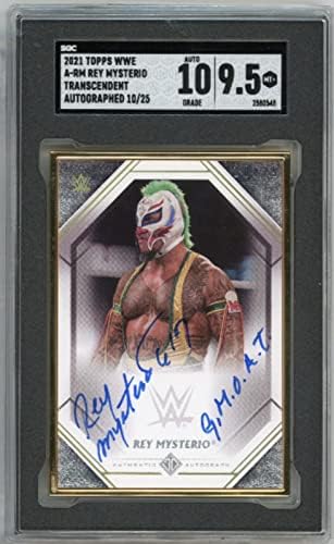 Rey Mysterio 2021 Topps Wwe Transcendent Auto Green Inscription #/15 Sgc 9.5/10 – Autographed Wrestling Cards post thumbnail image