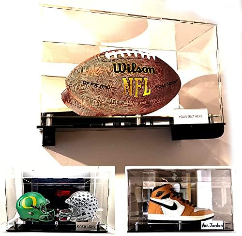 Full Size Football, Shoe, Sneaker Shelf Wall Mount Acrylic Display Case Memorabilia Box UV Protection Floating Box (1 Shoe) post thumbnail image