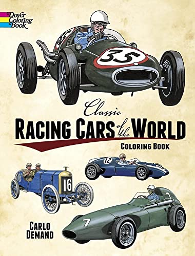 Classic Racing Cars of the World Coloring Book (Dover Planes Trains Automobiles Coloring) post thumbnail image