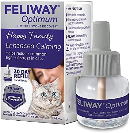 FELIWAY Optimum, Enhanced Calming Pheromone 30-day Refill – 1 Pack post thumbnail image