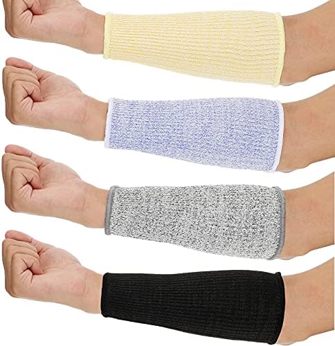 Neer 4 Pair Arm Protections for Thin Skin and Bruising Cut and Burn Heat Resistant Arm Sleeve Protectors Protective Forearm Sleeves for Women Men Cooking Gardening (Black, Purple, Gray, Beige) post thumbnail image