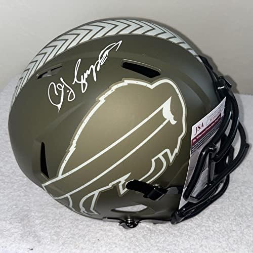 OJ SIMPSON Autographed Signed Buffalo Bills Full Size Salute Helmet JSA COA – Autographed NFL Helmets post thumbnail image