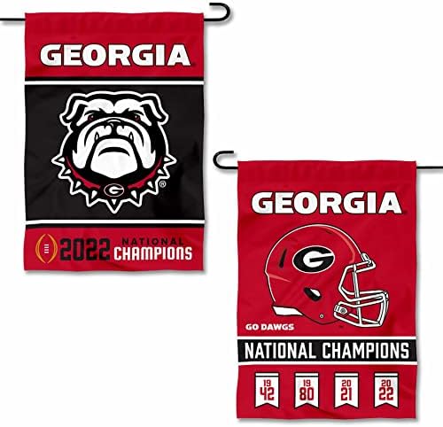 Georgia Bulldogs 2022 College Football National Champions Double Sided Garden Banner Flag post thumbnail image