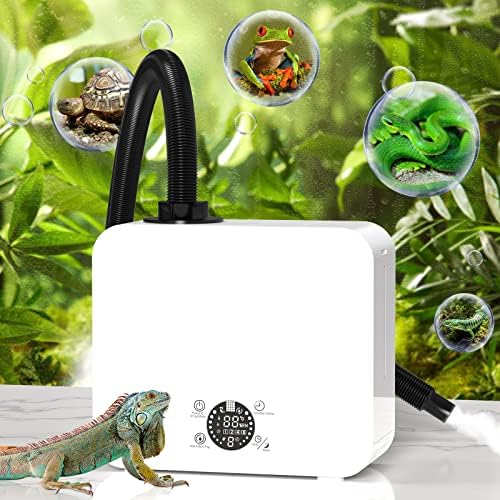 Reptile Fogger, Reptile Humidifiers Automatic Mister with 2.5L Tank，Remote Control/Touch Screen Timer Misting System| 2 in 1 Humidity Controller for Reptile Terrariums, Amphibian,Bedroom（Ultra-Quiet) post thumbnail image