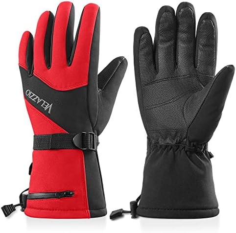 Ski Gloves – VELAZZIO Waterproof Breathable Snowboard Gloves, 3M Thinsulate Insulated Warm Winter Snow Gloves, Fits both Men & Women post thumbnail image