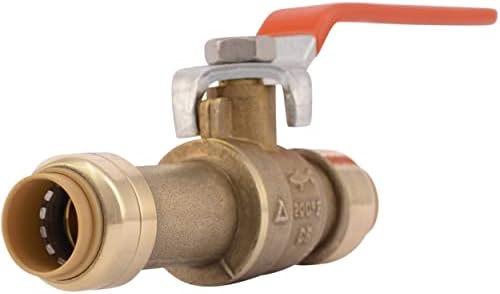 SharkBite 1/2 Inch Slip Ball Valve, Push to Connect Brass Plumbing Fitting, PEX Pipe, Copper, CPVC, PE-RT, HDPE, 24735LF post thumbnail image