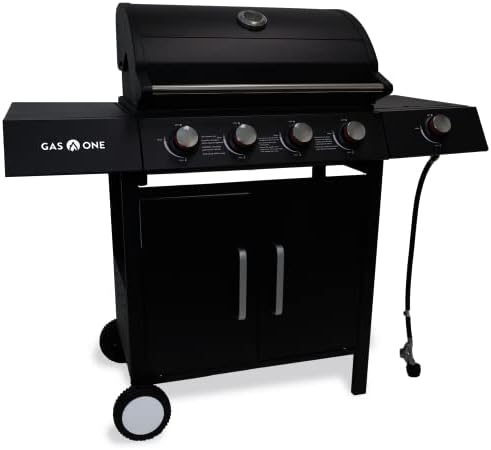 Gas One 4 Burner Gas Grill – Premium Propane Grill with Side Burner – Outdoor Grill Cabinet Style with Wheels – High-Temperature Paint Coating Gas BBQ Grill – Elegant and Luxurious Design post thumbnail image