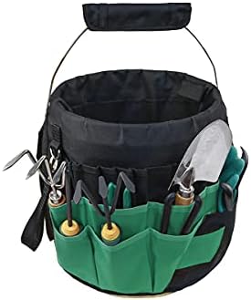 XHSP Gardening Tools Bucket Bag with 42 Pockets-Outdoor Multifunctional Better Sturdy Oxford/Canvas for Women Men post thumbnail image