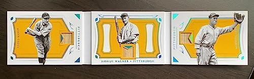 2018 NT Honus Wagner Lloyd Waner Arky Vaughan Triple Bat Relic Booklet #14/25 post thumbnail image