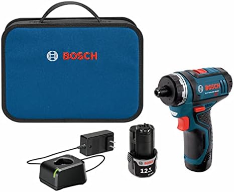 Bosch PS21-2A 12V Max 2-Speed Pocket Driver Kit with 2 Batteries, Charger and Case , Blue post thumbnail image