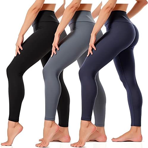 TYAGY 3 Pack High Waisted Womens Leggings, Soft Tummy Control Workout Yoga Compression Pants, Workout Fitness Running post thumbnail image