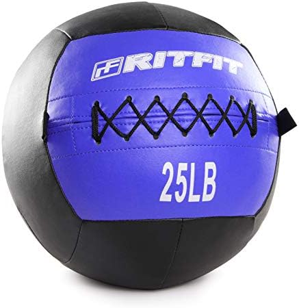 RitFit Medicine Ball / weight ball / Soft Medicine Ball / Wall Medicine Ball / Soft Wall Ball / Wall Ball set/ Medicine Balls for Exercise and Conditioning Workouts, Fitness Gym Equipment for Core Training and Cross Training (5/10/15/20/25/30 lbs) post thumbnail image