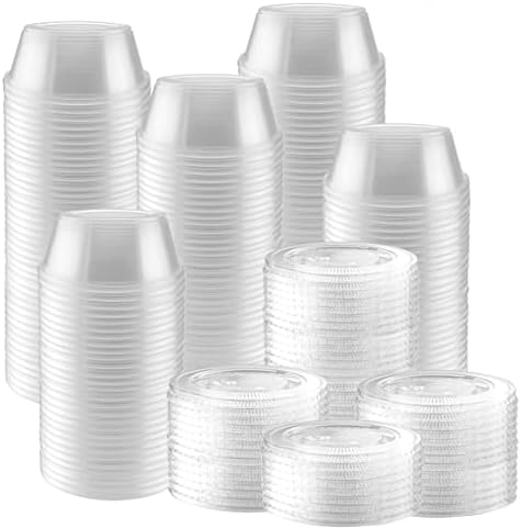 NYHI 100-Pack Jello Shot Cups with Lids – 2 Ounce Clear Plastic Containers with Leak-Proof Lids -Jello Shooter Shot Cups -Compact Food Storage for Portion Control, 2 oz,Sauces, Liquid, Dips post thumbnail image