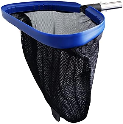 Poolvio Professional Heavy Duty Swimming Pool Leaf Skimmer Rake with Deep Double-Stitched Net Bag, Aluminum Frame & Handle for Faster Cleaning & Easier Debris Pickup and Removal post thumbnail image