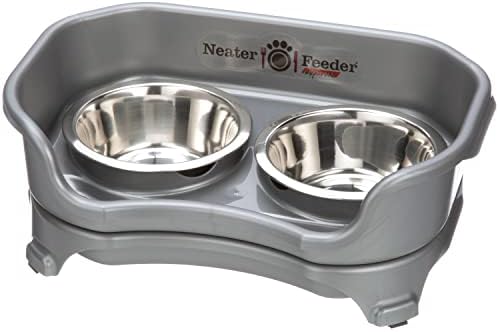 Neater Feeder Express for Small Dogs – Mess Proof Pet Feeder with Stainless Steel Food & Water Bowls – Drip Proof, Non-Tip, and Non-Slip – Gunmetal Grey post thumbnail image